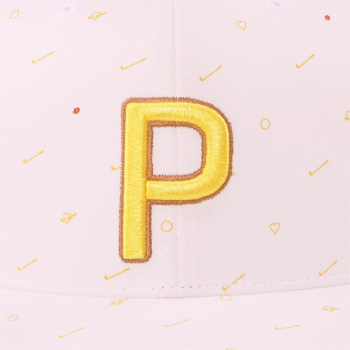 Love Golf P Snapback Cap Weiß Puma