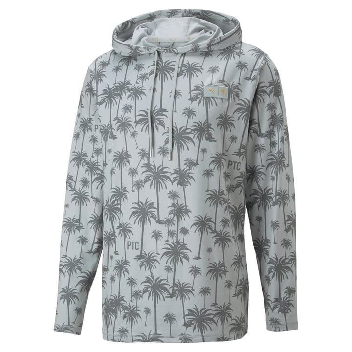 X Ptc Lightweight Palm Hoodie Grau Puma