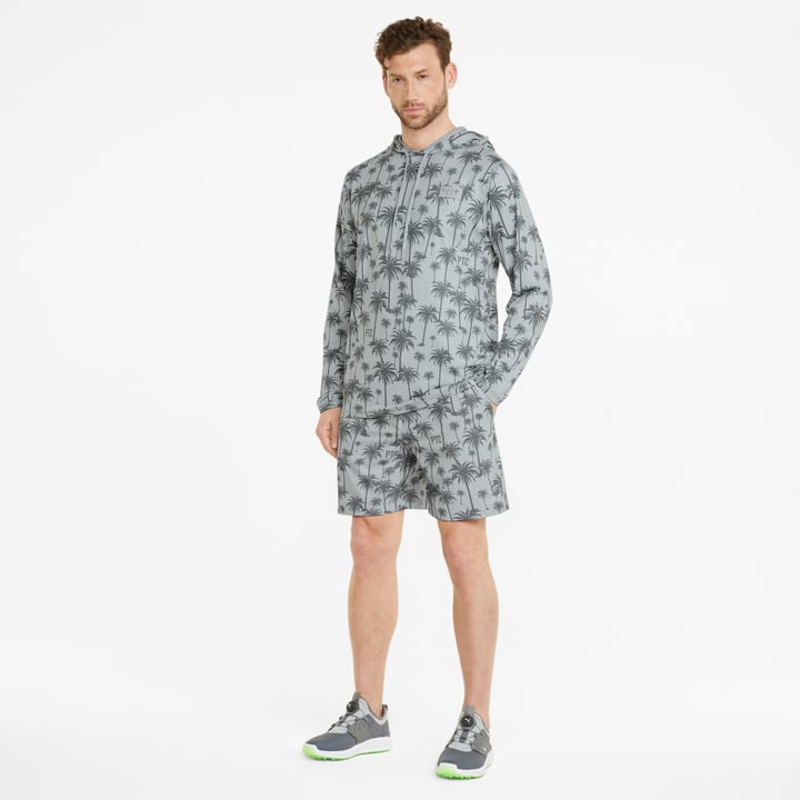 X Ptc Lightweight Palm Hoodie Grau Puma