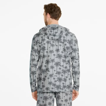 X Ptc Lightweight Palm Hoodie Grau Puma