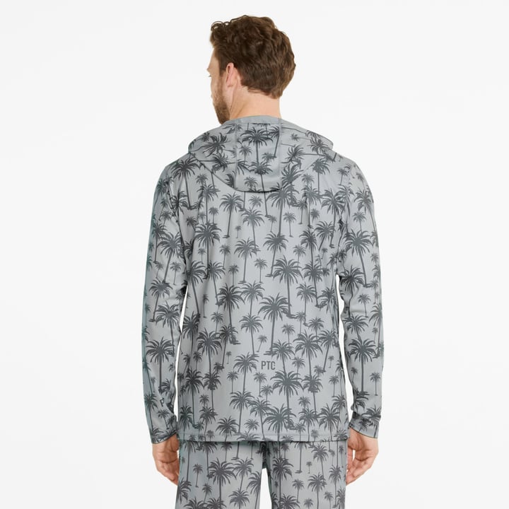 X Ptc Lightweight Palm Hoodie Grau Puma
