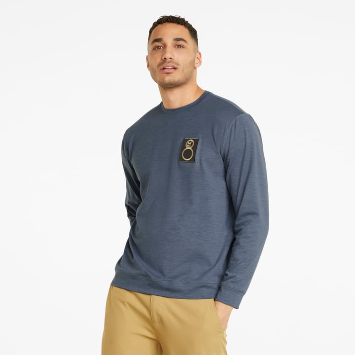 Cloudspun H8 Golf Crewneck Blau Puma