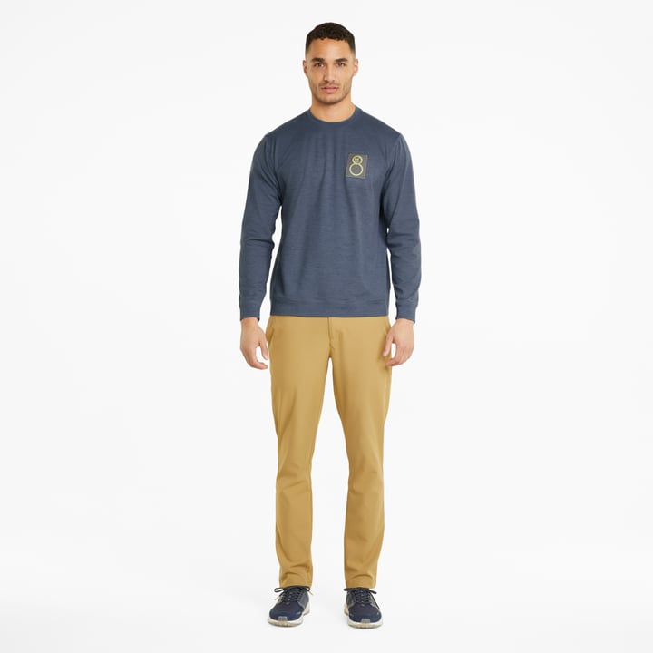 Cloudspun H8 Golf Crewneck Blau Puma