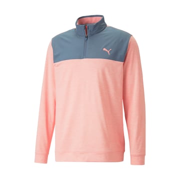 Cloudspun Colorblock 1/4 Zip Puma