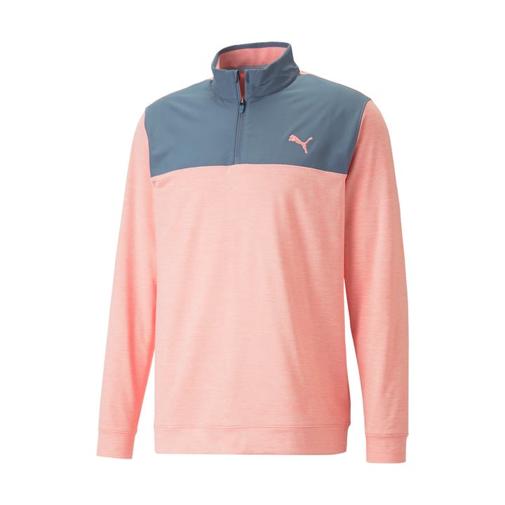 Cloudspun Colorblock 1/4 Zip Puma
