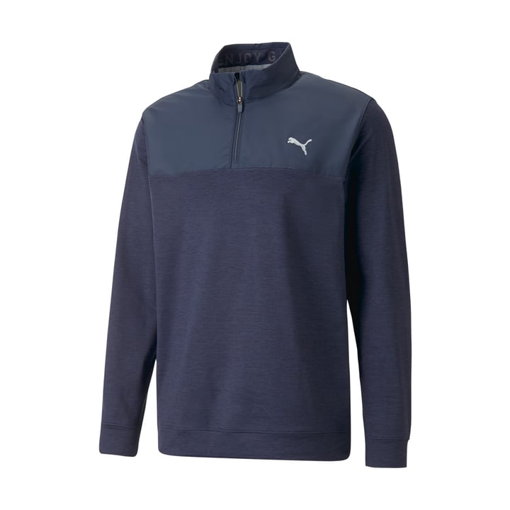 Cloudspun Colorblock 1/4 Zip Puma