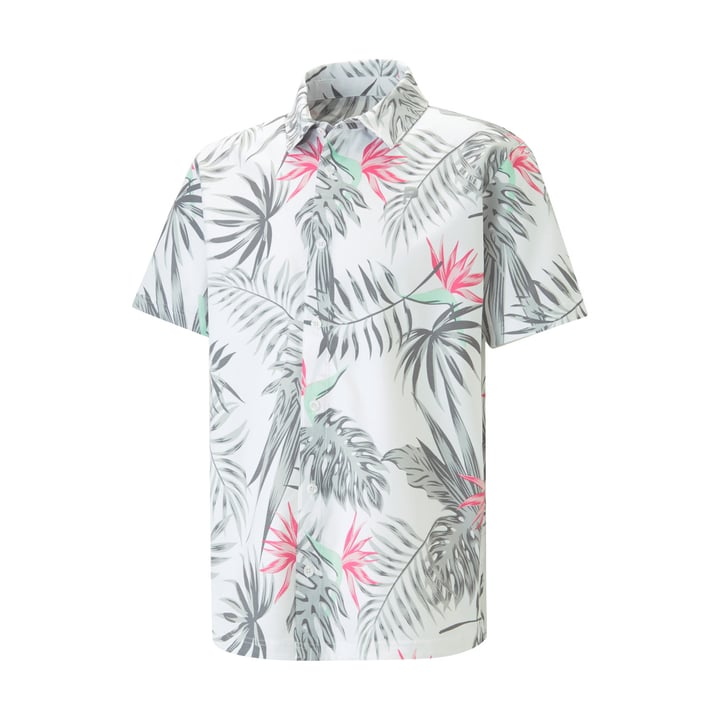 X Ptc Paradise Button Down Hvid Puma