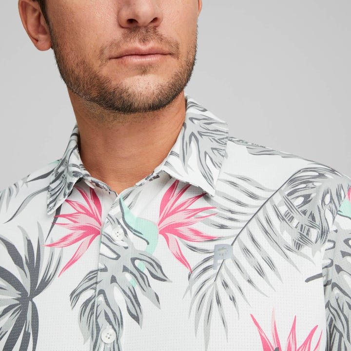 X Ptc Paradise Button Down Hvid Puma