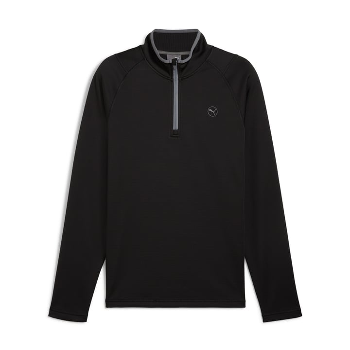 Waffle Fleece 1/4 Zip Svart Puma Waffle Fleece 1/4 Zip Svart Puma