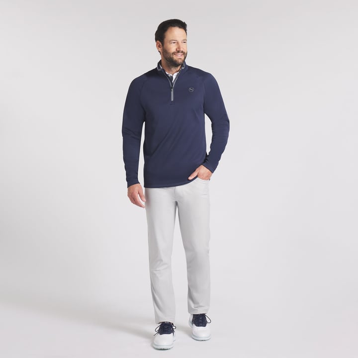 Waffle Fleece 1/4 Zip Puma Waffle Fleece 1/4 Zip Puma