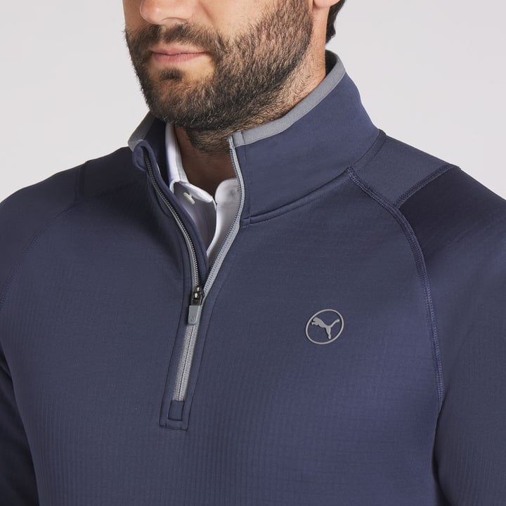 Waffle Fleece 1/4 Zip Puma Waffle Fleece 1/4 Zip Puma