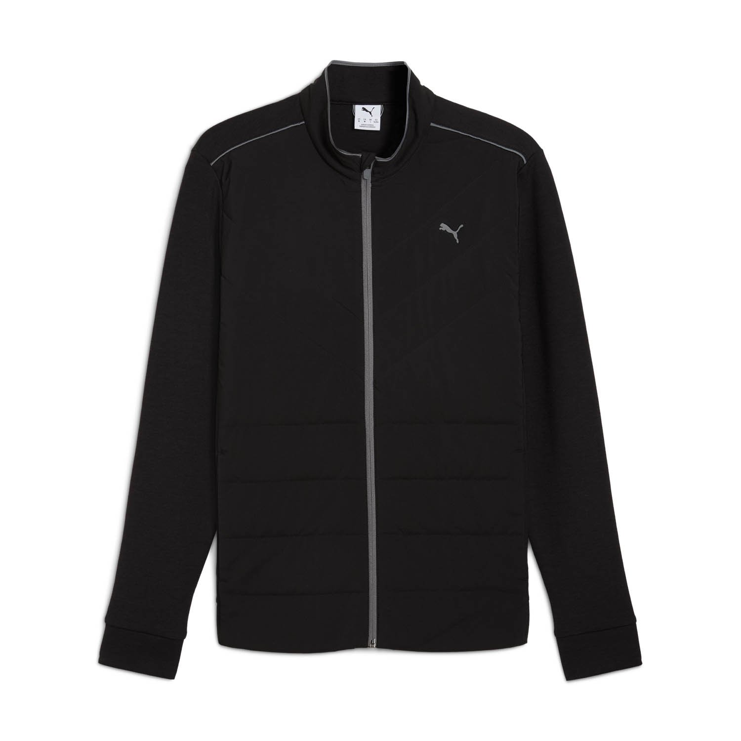 Cloudspun Fleece Hybrid Jacket Black Puma Cloudspun Fleece Hybrid Jacket Black Puma
