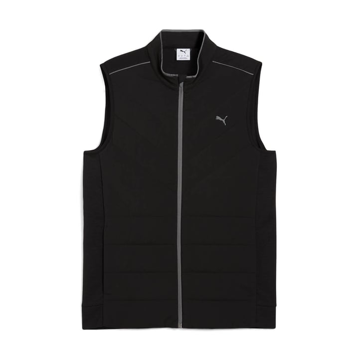 Cloudspun Fleece Hybrid Vest Black Puma