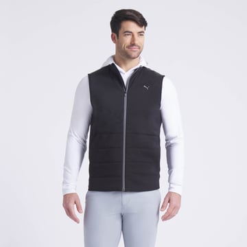Cloudspun Fleece Hybrid Vest Black Puma