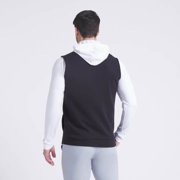 Cloudspun Fleece Hybrid Vest Black Puma