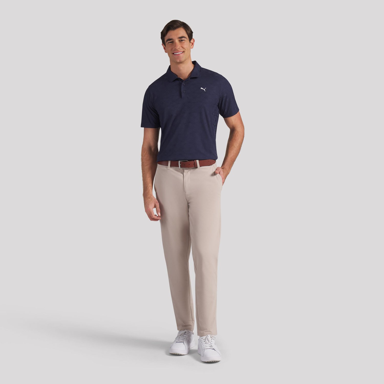 Mattr Deco Jacquard Polo Puma Mattr Deco Jacquard Polo Puma