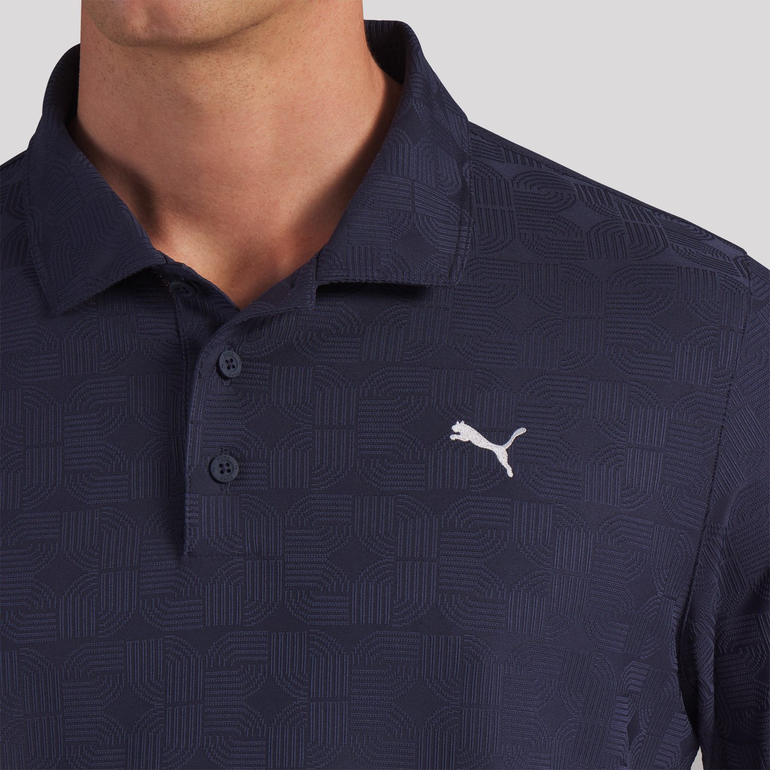 Mattr Deco Jacquard Polo Puma Mattr Deco Jacquard Polo Puma