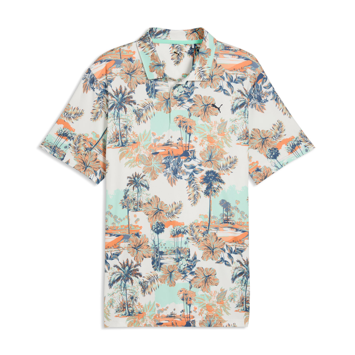 Puma Puma Cloudspun Palm Polo Shirt