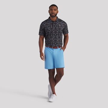 Cloudspun Argyle Bloom Polo Puma