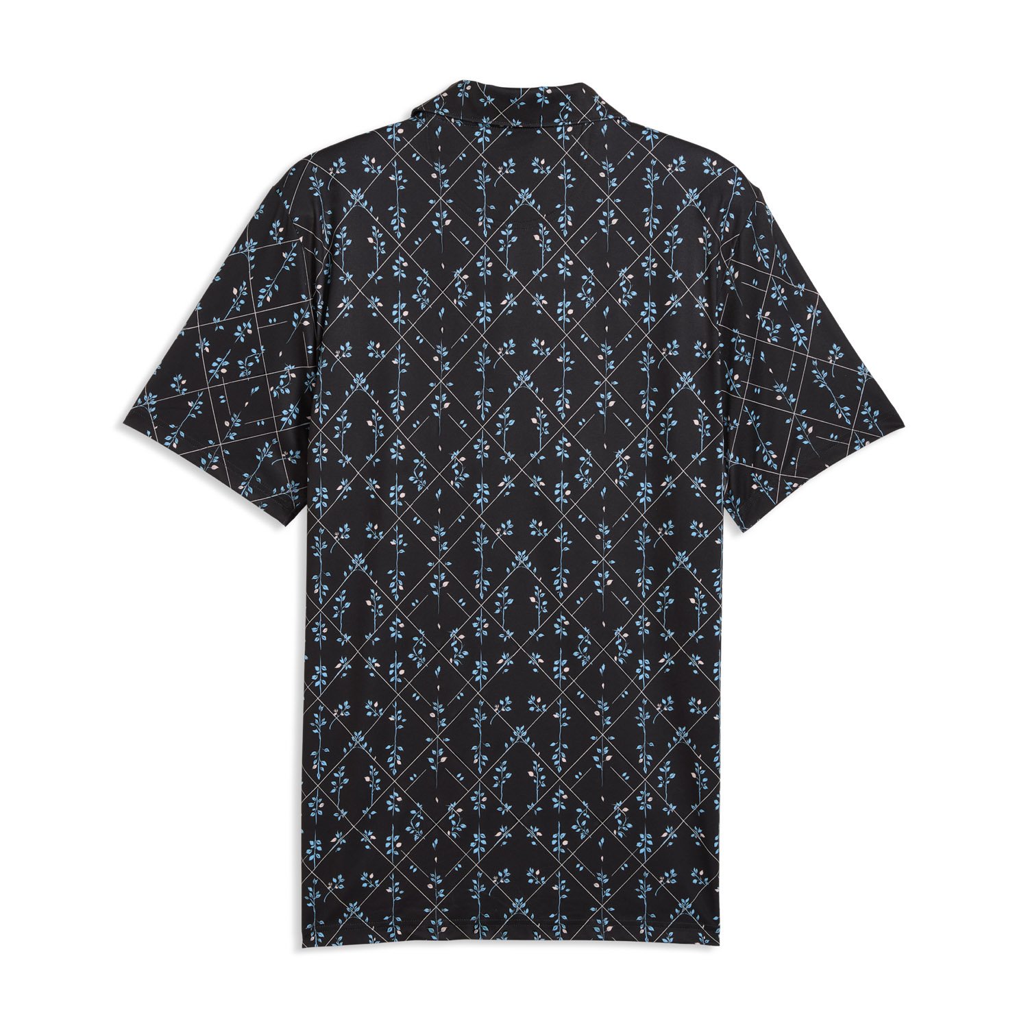 Cloudspun Argyle Bloom Polo Puma