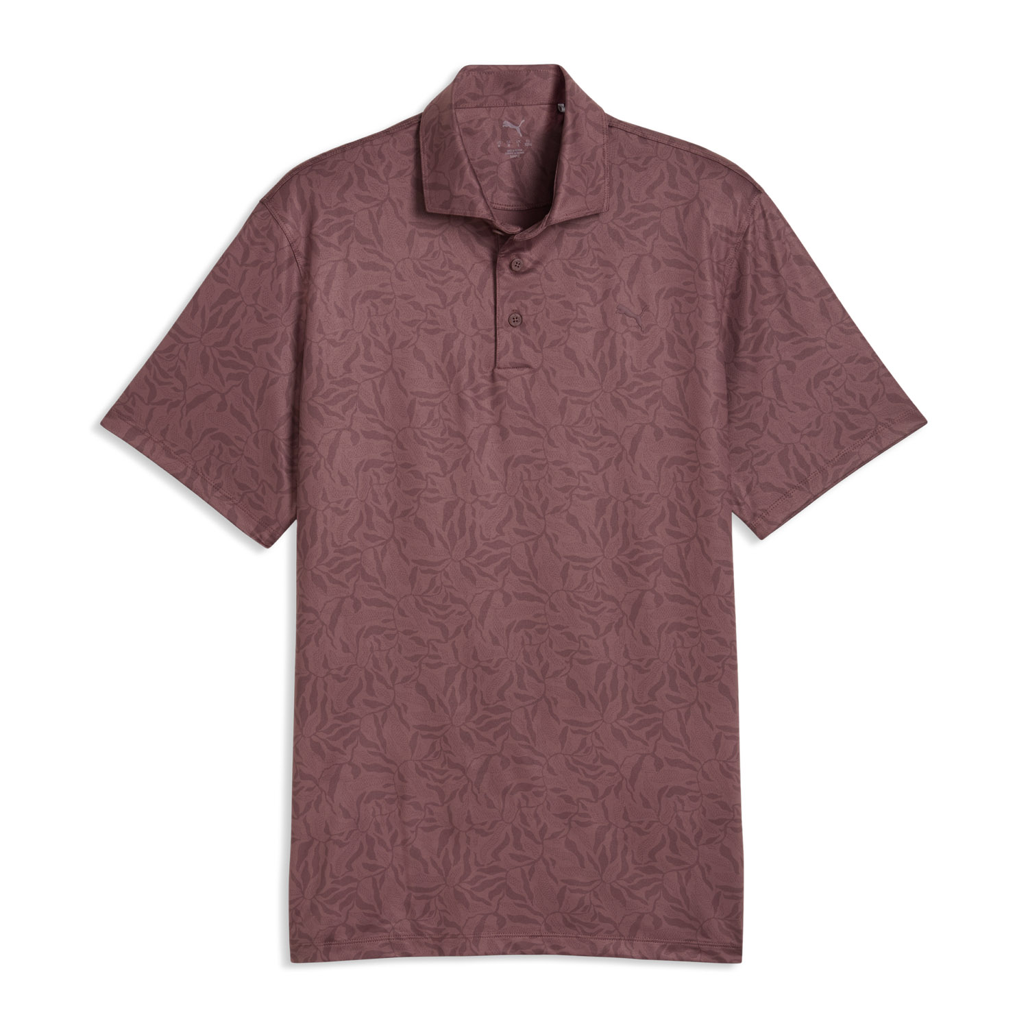 Puma Puma Cloudspun Marine Botanical Polo Shirt