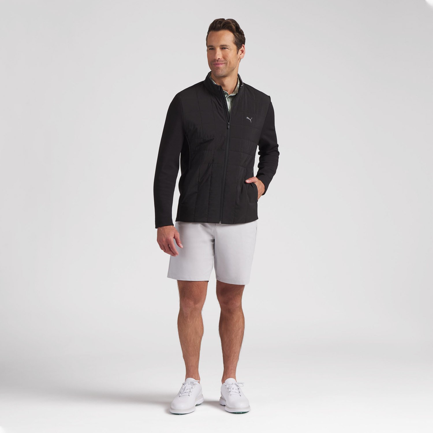 Cloudspun Fleece Jacket Musta Puma