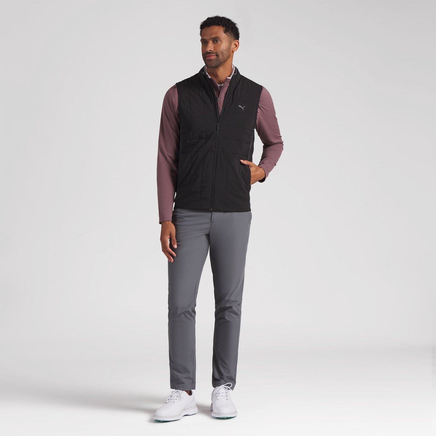 Cloudspun Fleece Vest Svart Puma