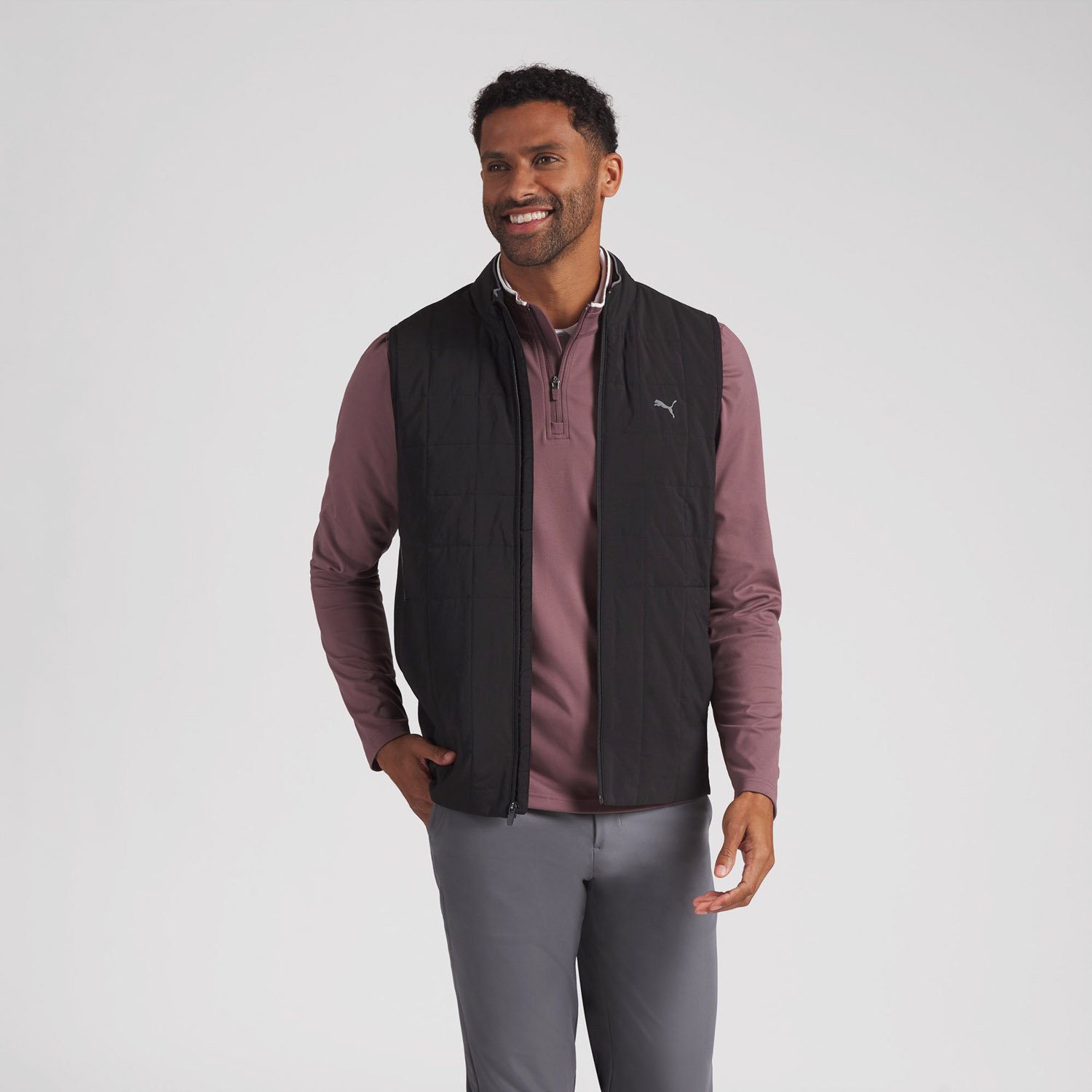 Cloudspun Fleece Vest Svart Puma
