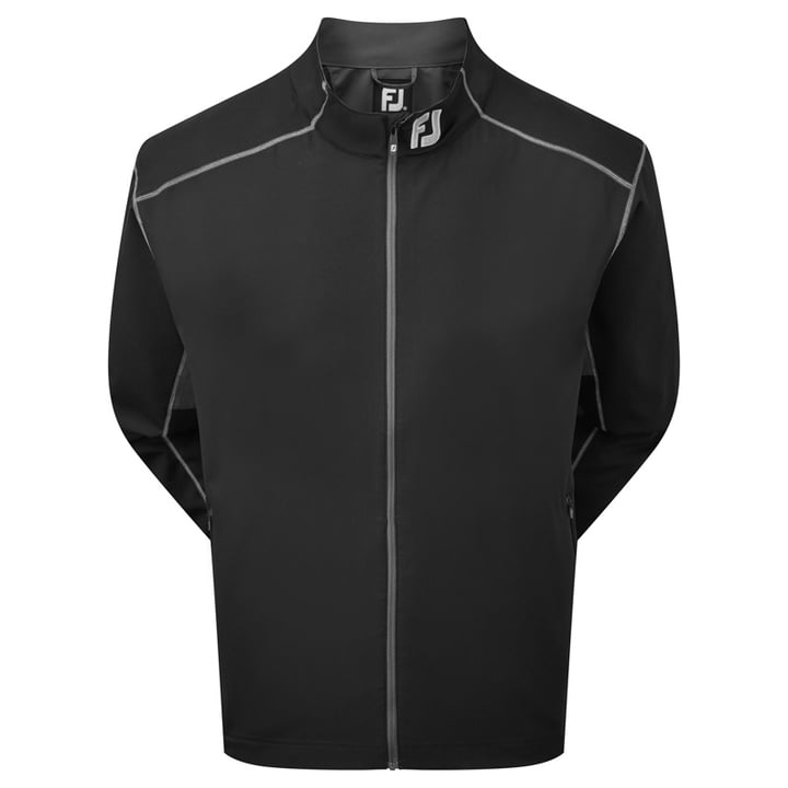 Full-Zip Wind Sort Grå FootJoy