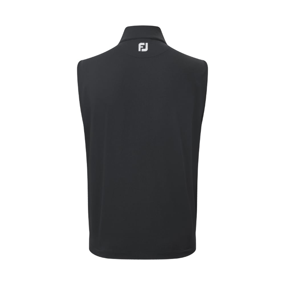 Full-Zip Knit Vest Svart FootJoy