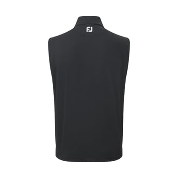 Full-Zip Knit Vest Schwarz FootJoy