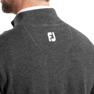 Wool Blend 1/2 Zip Grau FootJoy