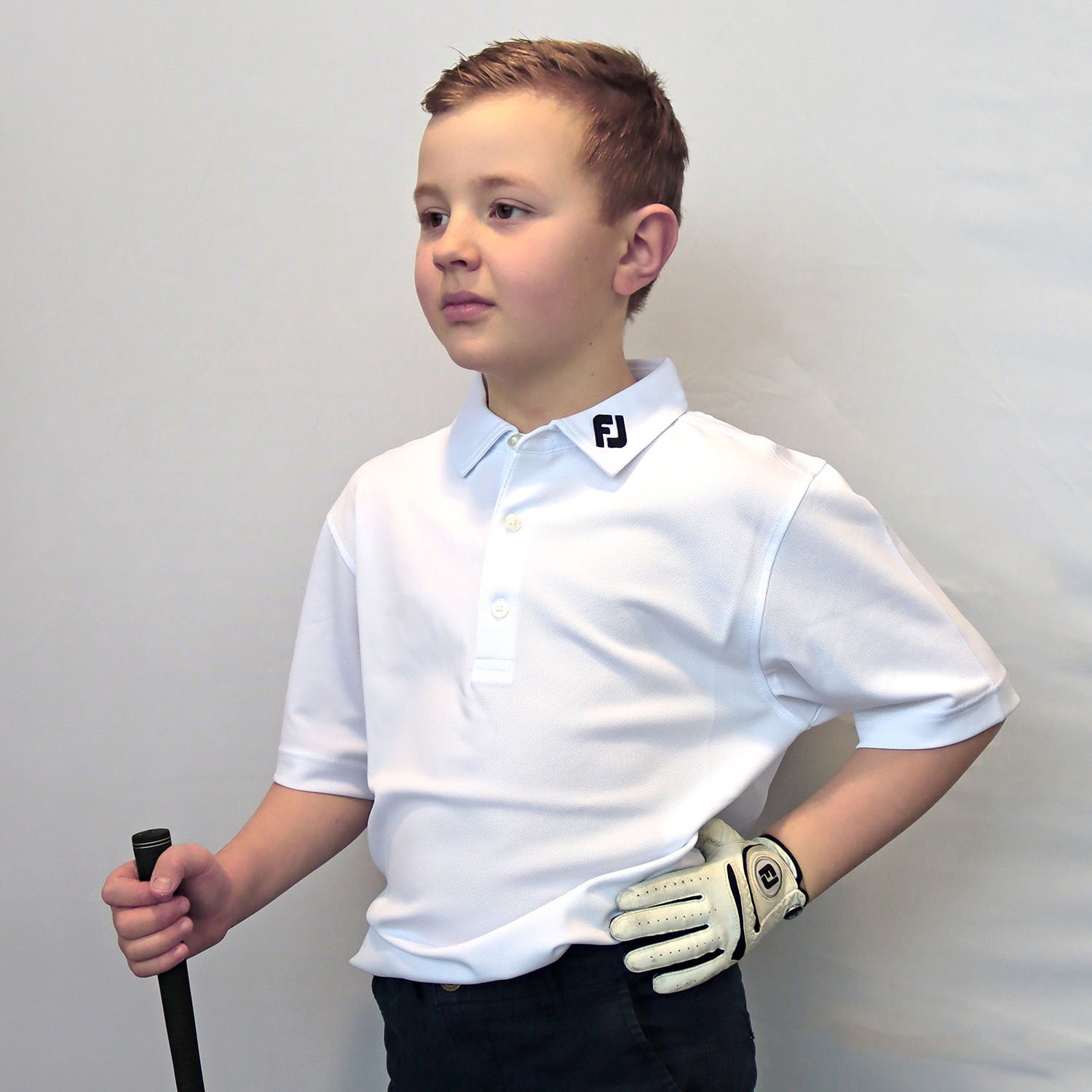 Stretch Pique JR Valkoinen FootJoy