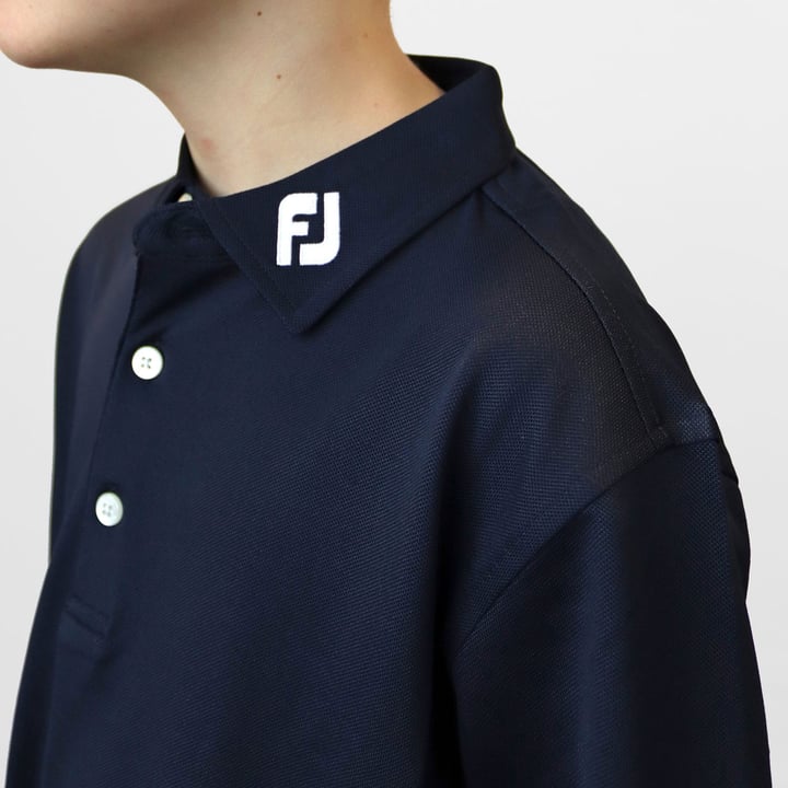 Stretch Pique JR Blå FootJoy Stretch Pique JR Blå FootJoy