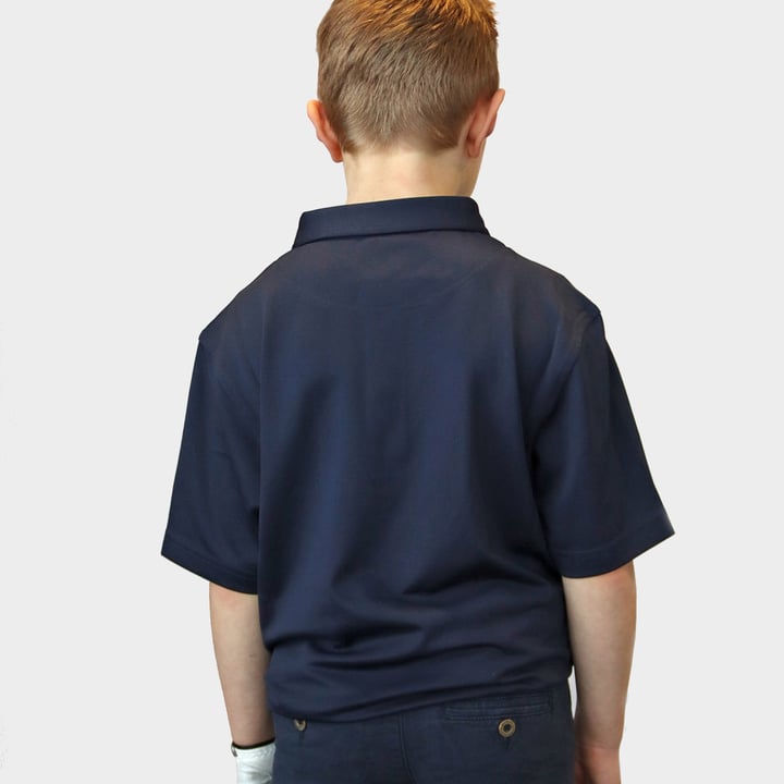 Stretch Pique JR Blå FootJoy Stretch Pique JR Blå FootJoy