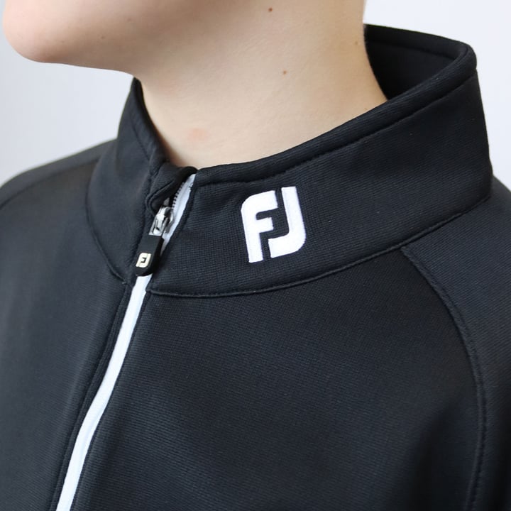 Chill-Out Pullover JR Svart FootJoy Chill-Out Pullover JR Svart FootJoy