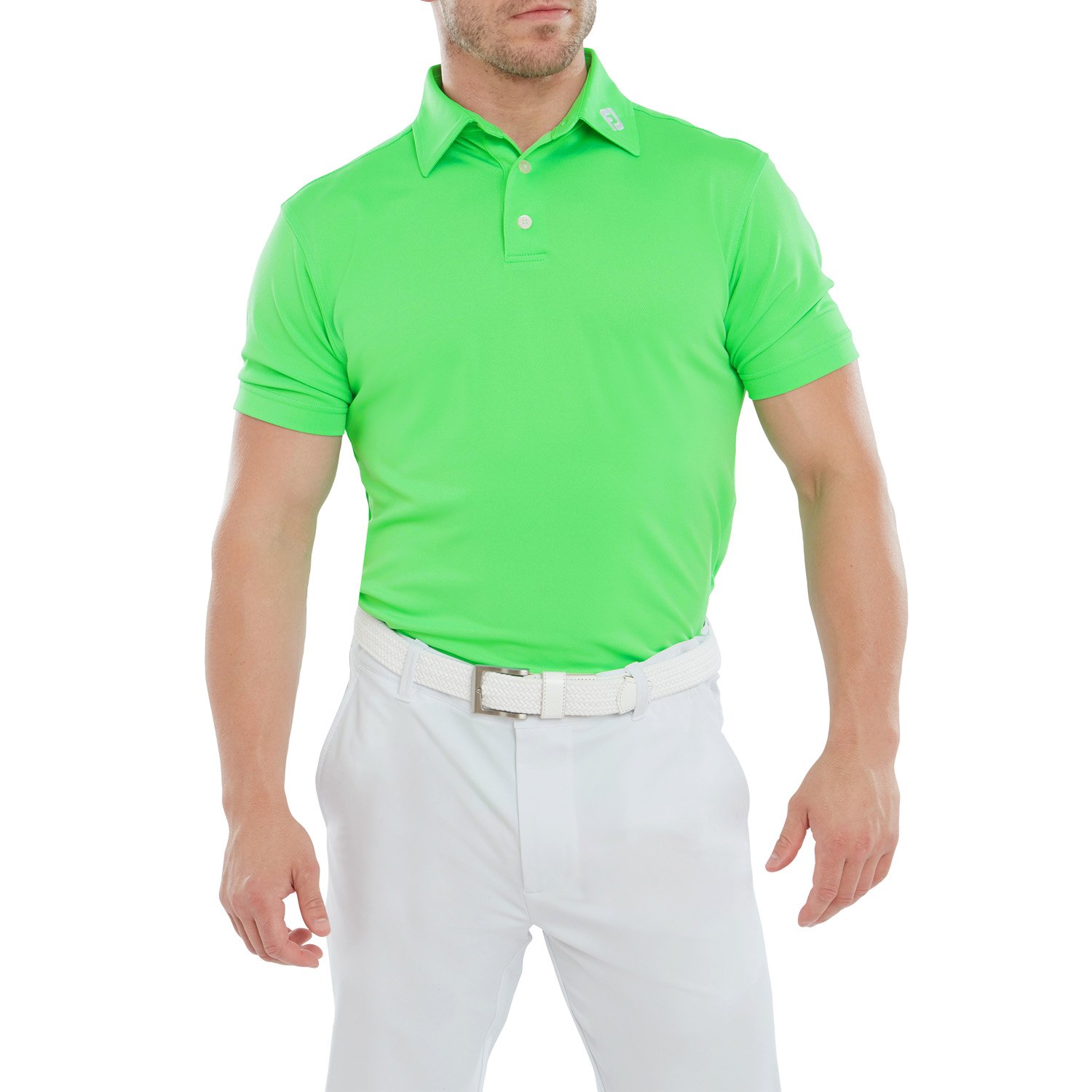 Stretch Pique Solid Grøn FootJoy