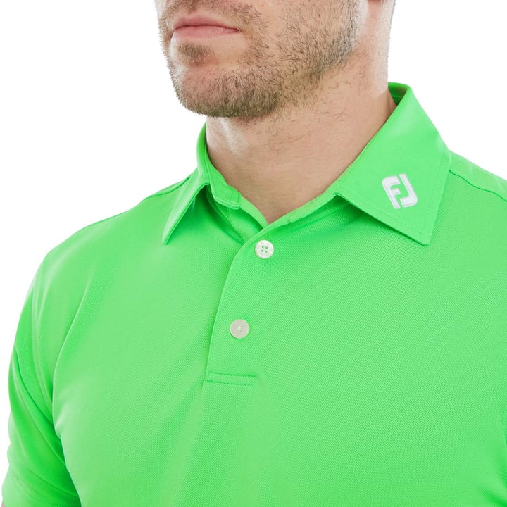 Stretch Pique Solid Vert FootJoy