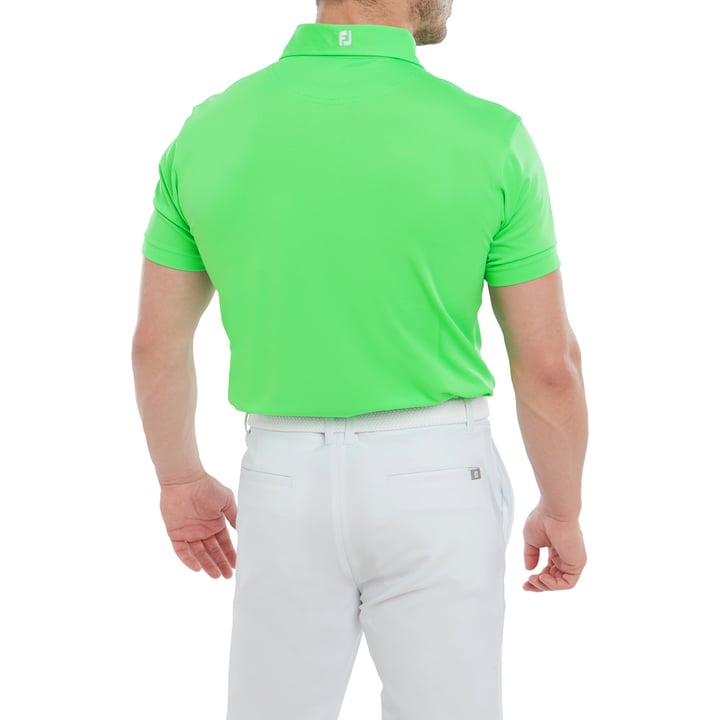 Stretch Pique Solid Vert FootJoy