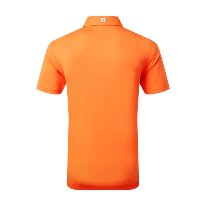 Stretch Pique Solid Orange FootJoy