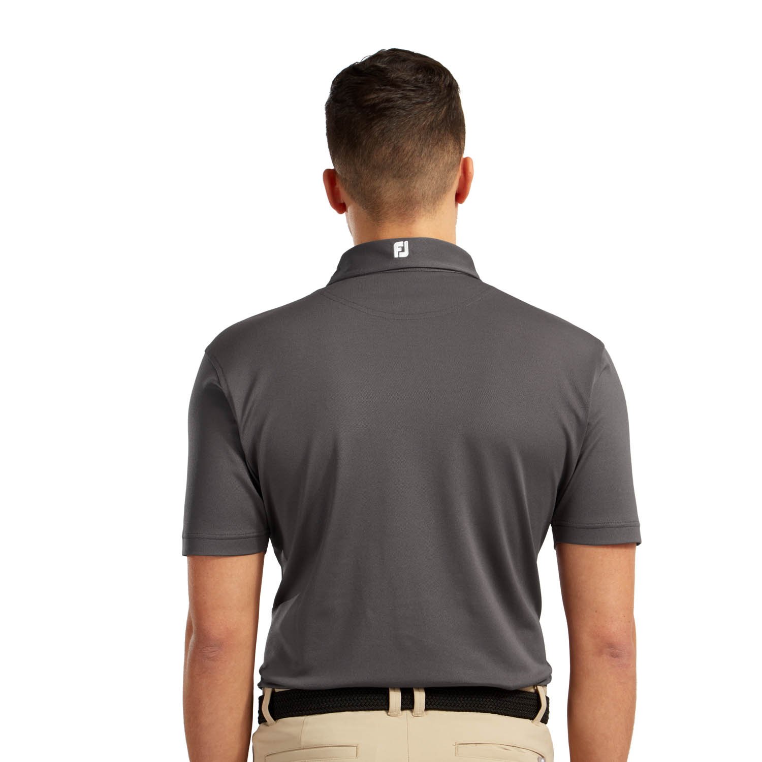 Stretch Pique Solid Harmaa FootJoy