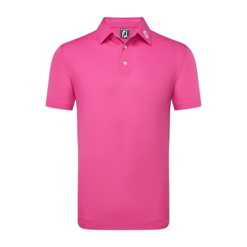 Stretch Pique Solid Lyserød FootJoy