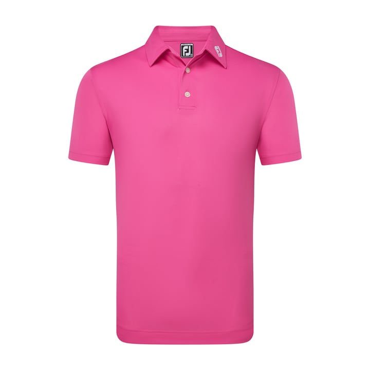 Stretch Pique Solid Lyserød FootJoy