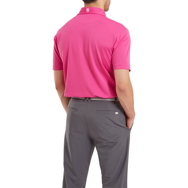 Stretch Pique Solid Lyserød FootJoy