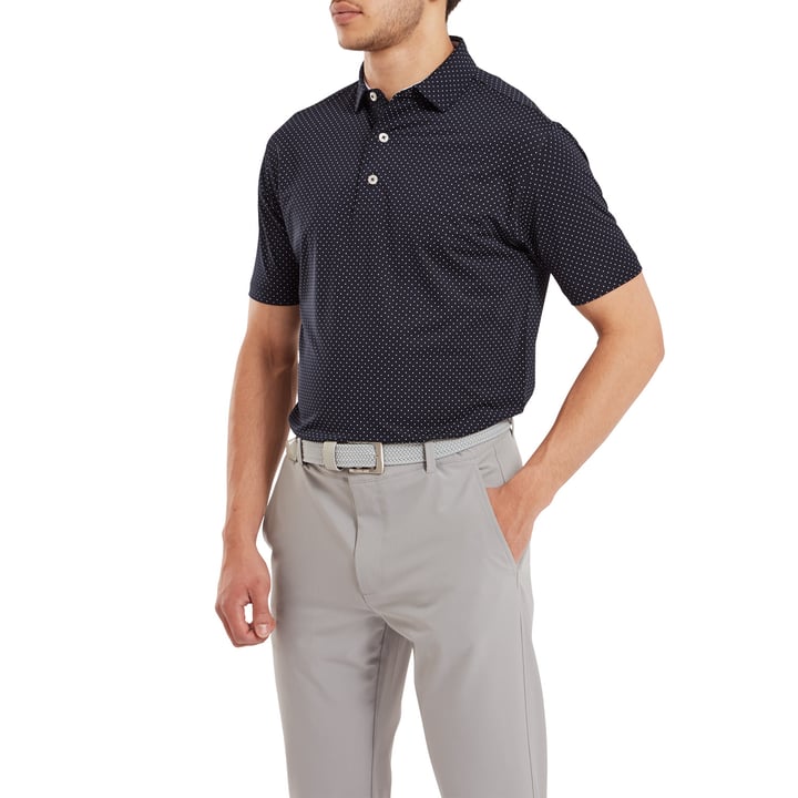 Stretch Lisle Dot Print FootJoy