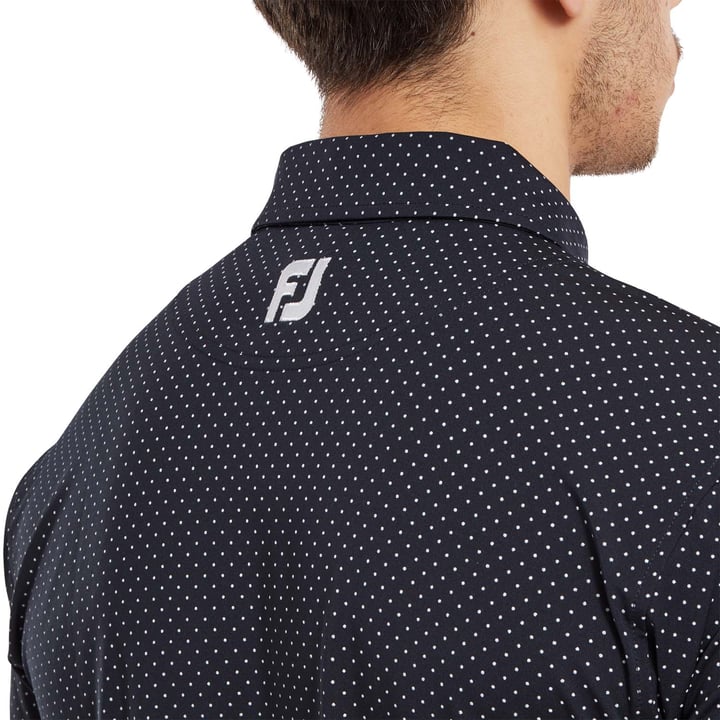 Stretch Lisle Dot Print FootJoy