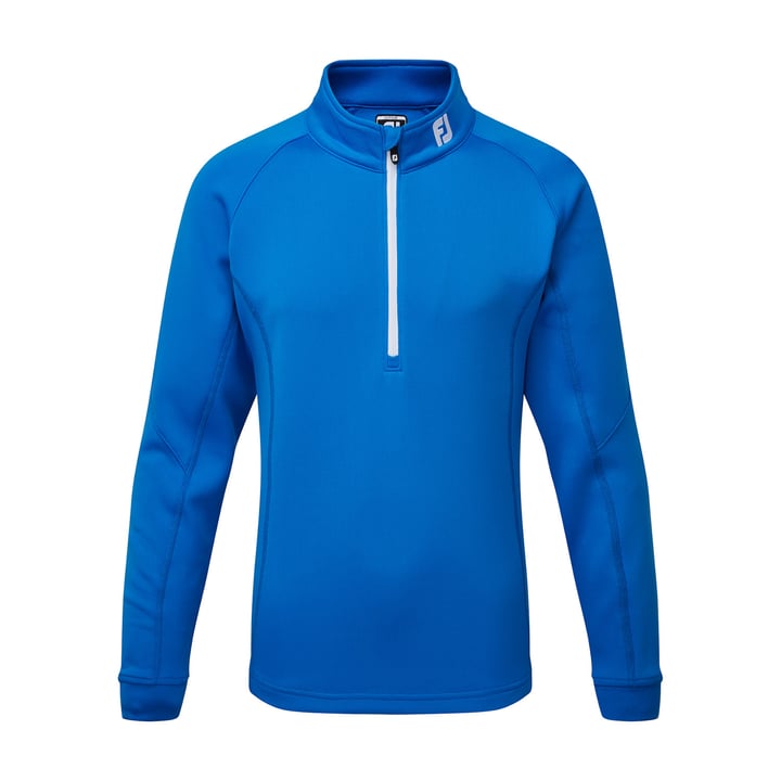 FootJoy Junior Chillout 1/4 Zip Golf Pullover - Cobalt FootJoy Junior Chillout 1/4 Zip Golf Pullover - Cobalt