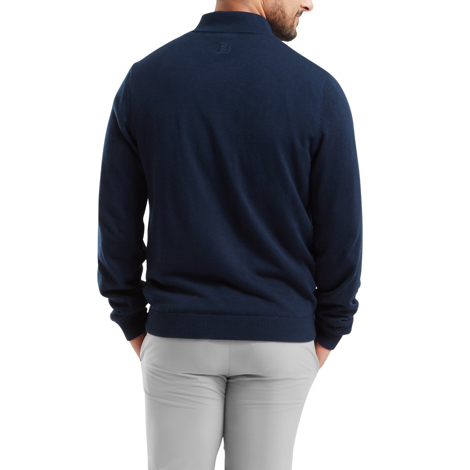Drirelease Full-Zip Lined Sweater Blå FootJoy Drirelease Full-Zip Lined Sweater Blå FootJoy