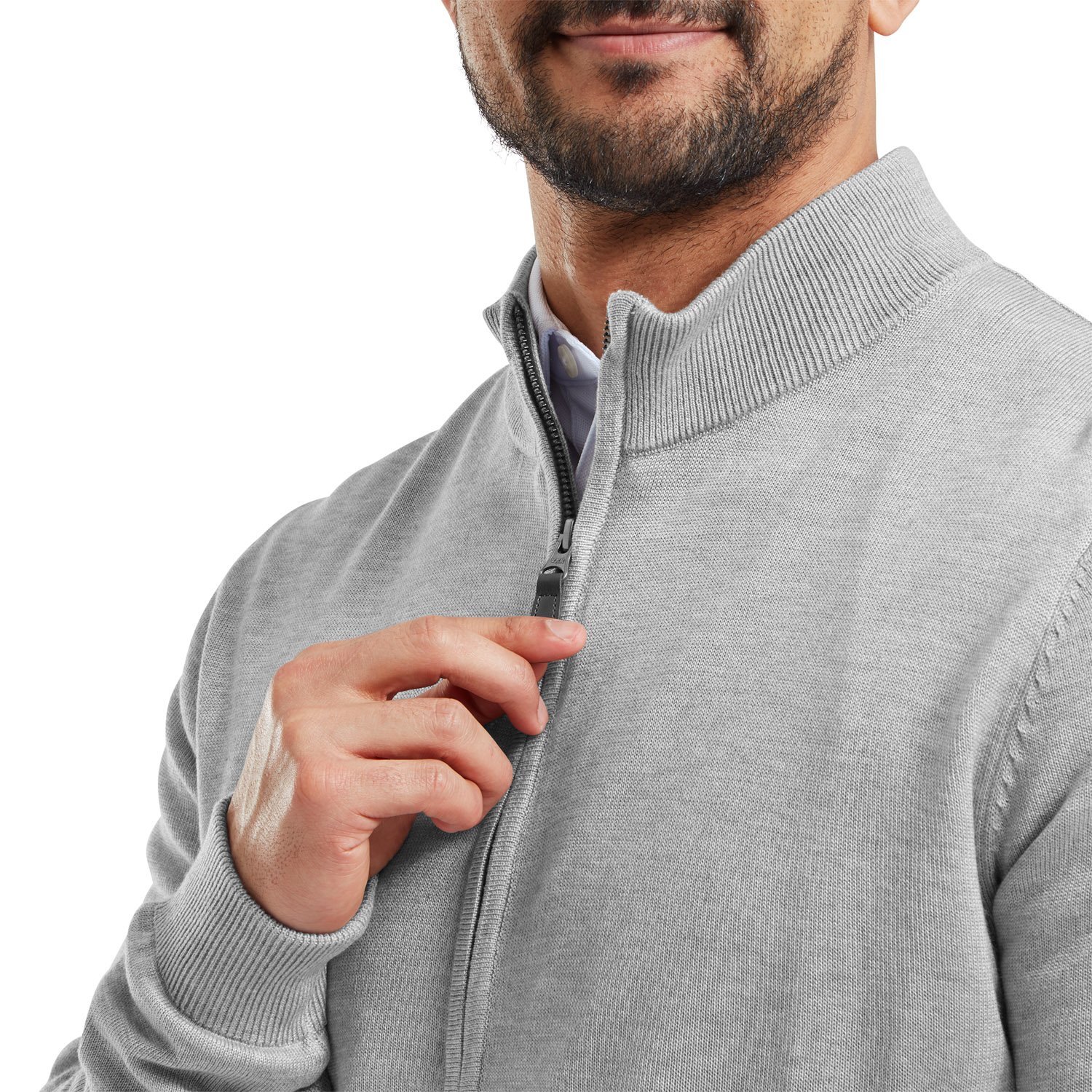Drirelease Full-Zip Lined Sweater FootJoy Drirelease Full-Zip Lined Sweater FootJoy