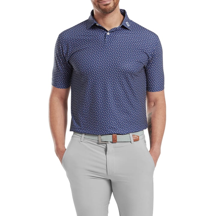 Bounce Print Pique FootJoy